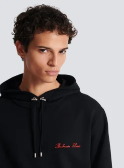 Signature Hoodie-Balmain Flash Sale