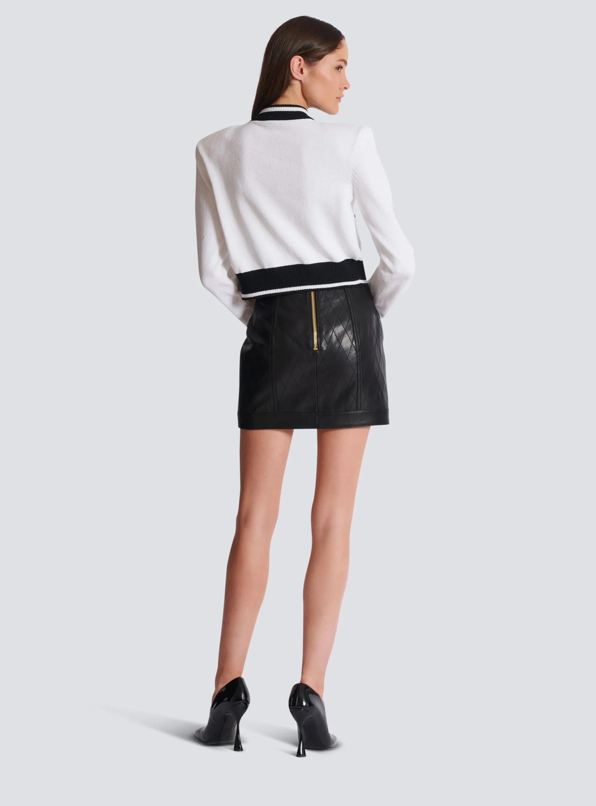 Signature Knit Cardigan-Balmain Flash Sale