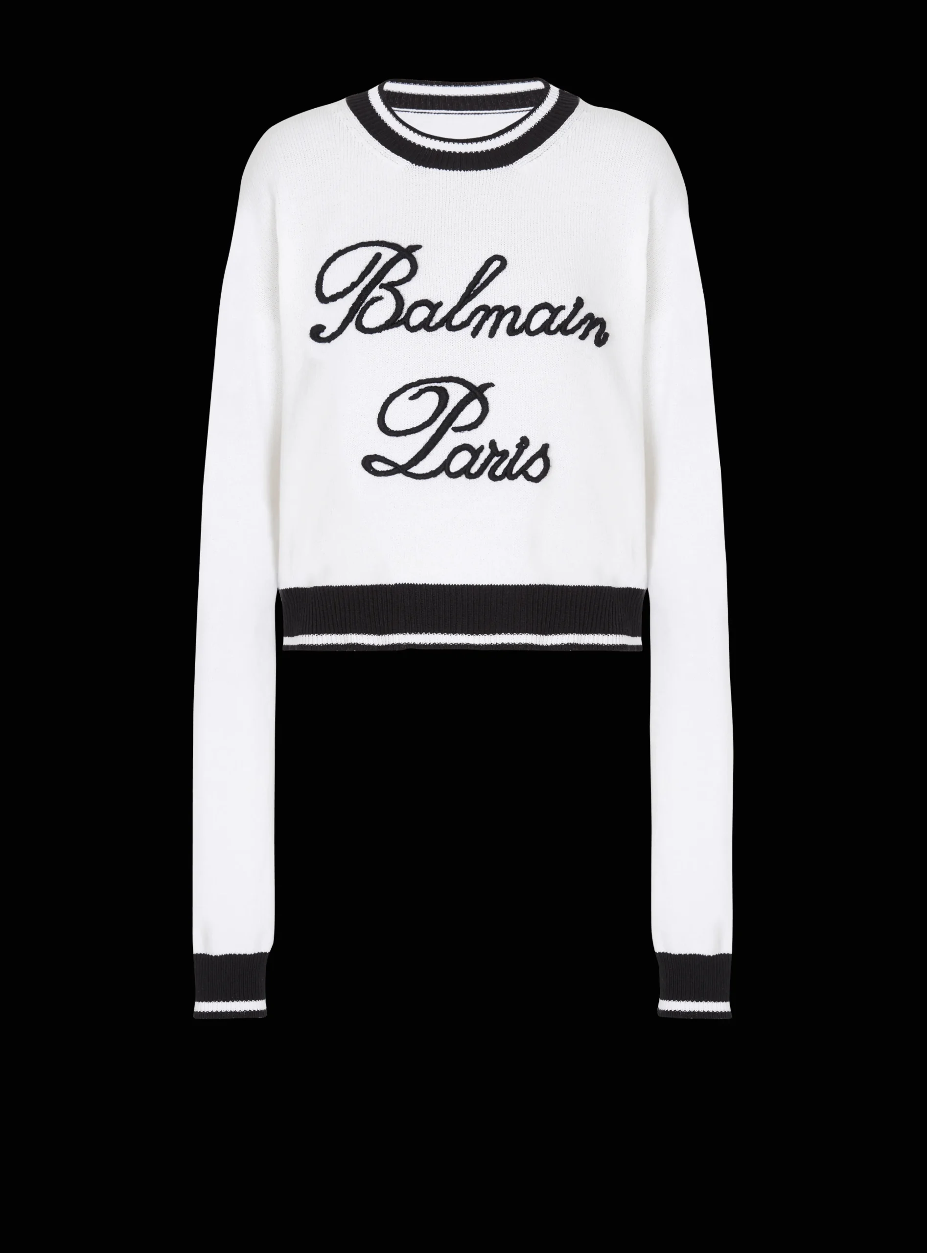 Signature Knit Jumper-Balmain Cheap
