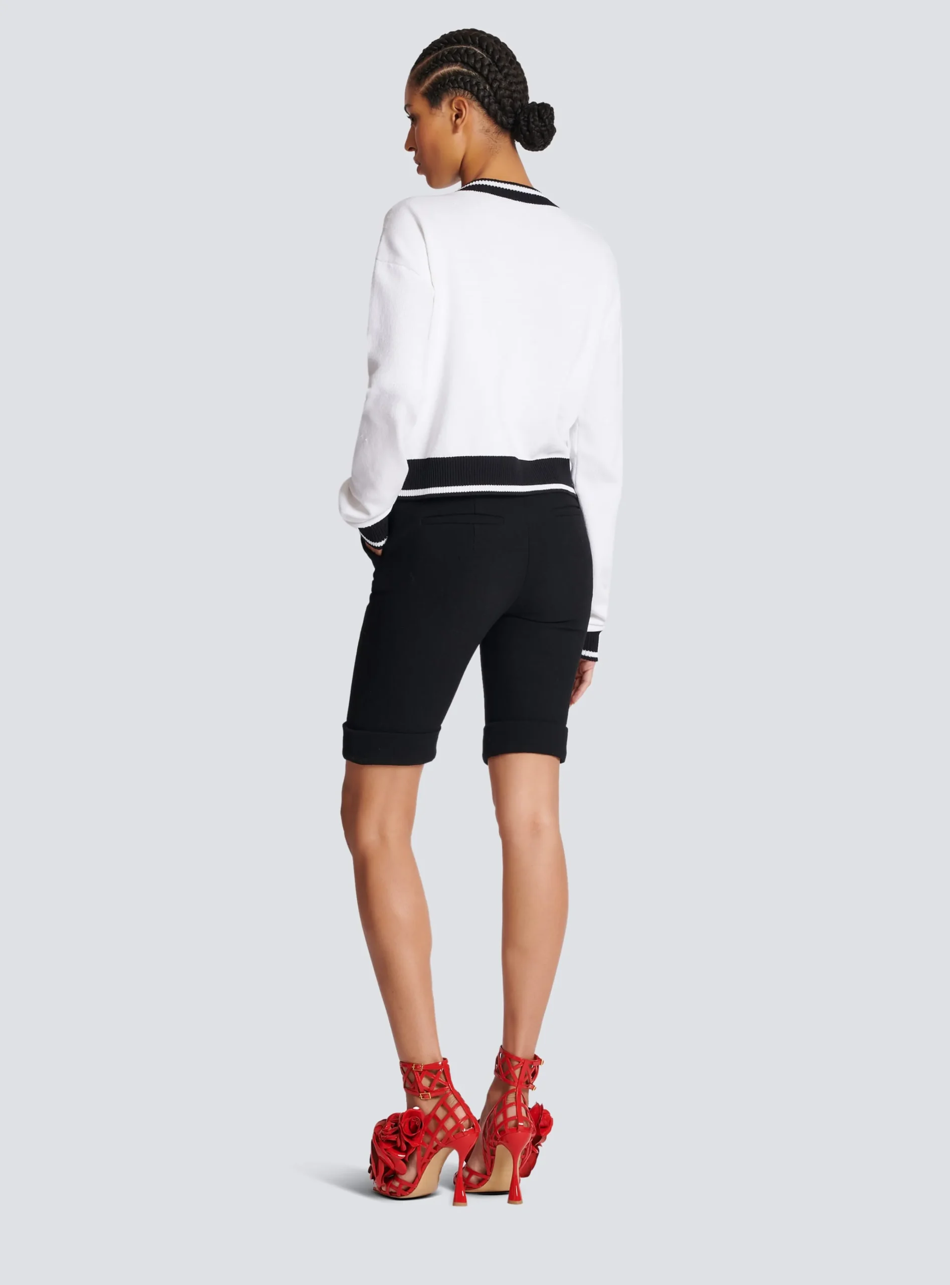 Signature Knit Jumper-Balmain Cheap