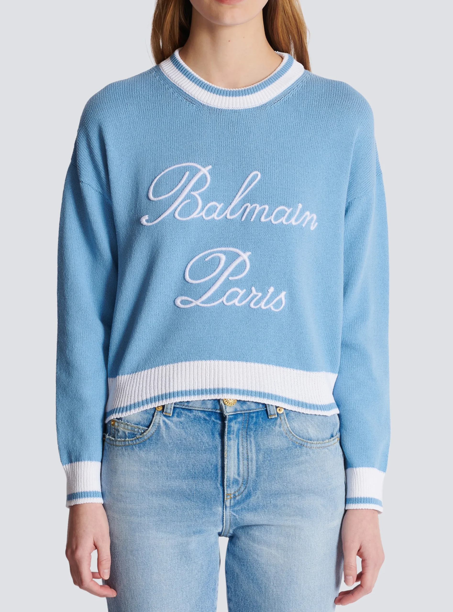 Signature Knit Jumper-Balmain Fashion