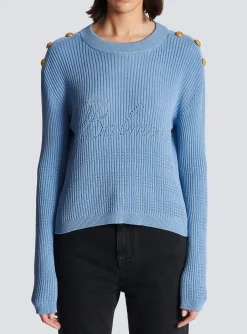 Signature Knit Jumper-Balmain Store