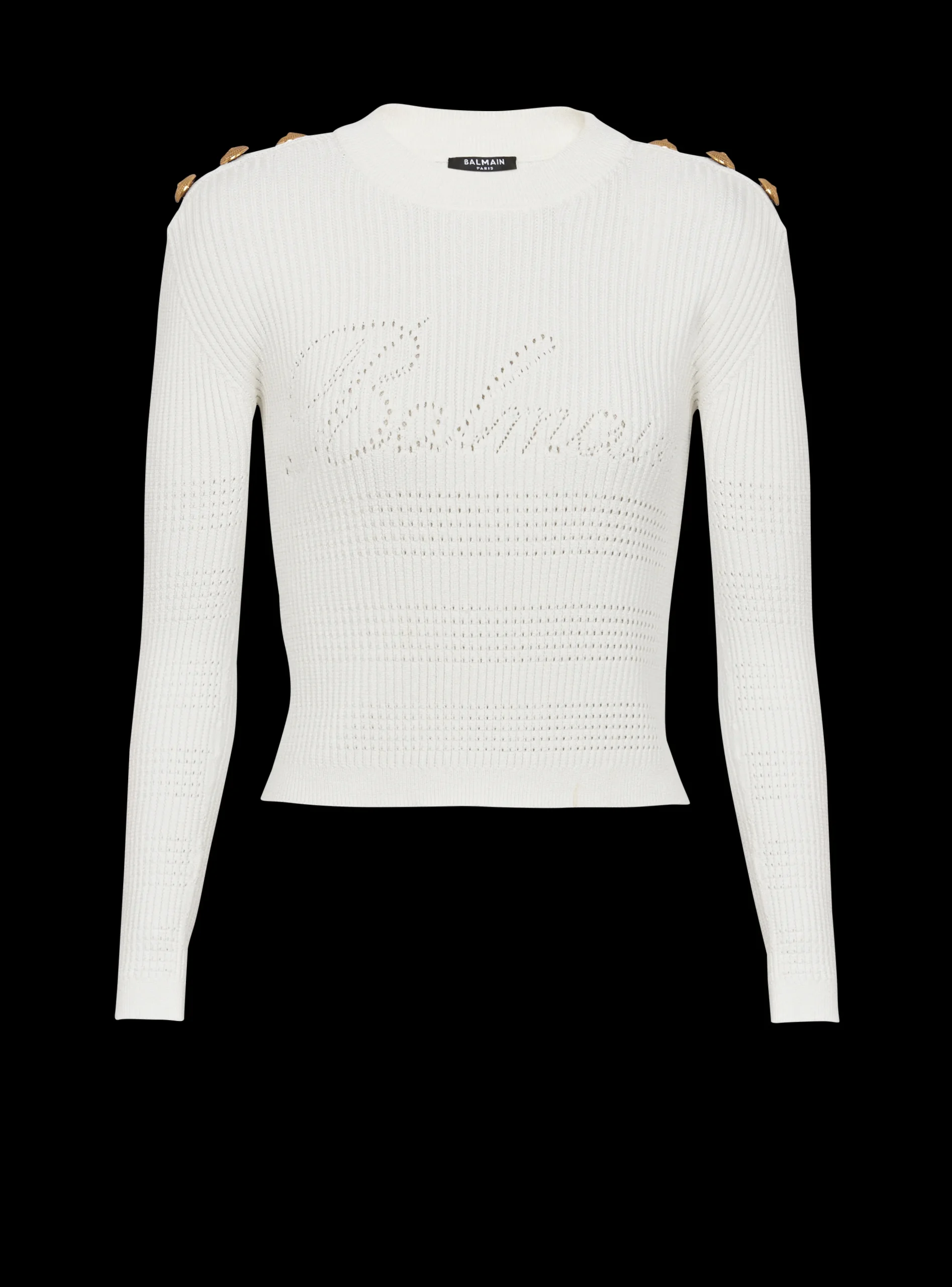 Signature Knit Jumper-Balmain Store