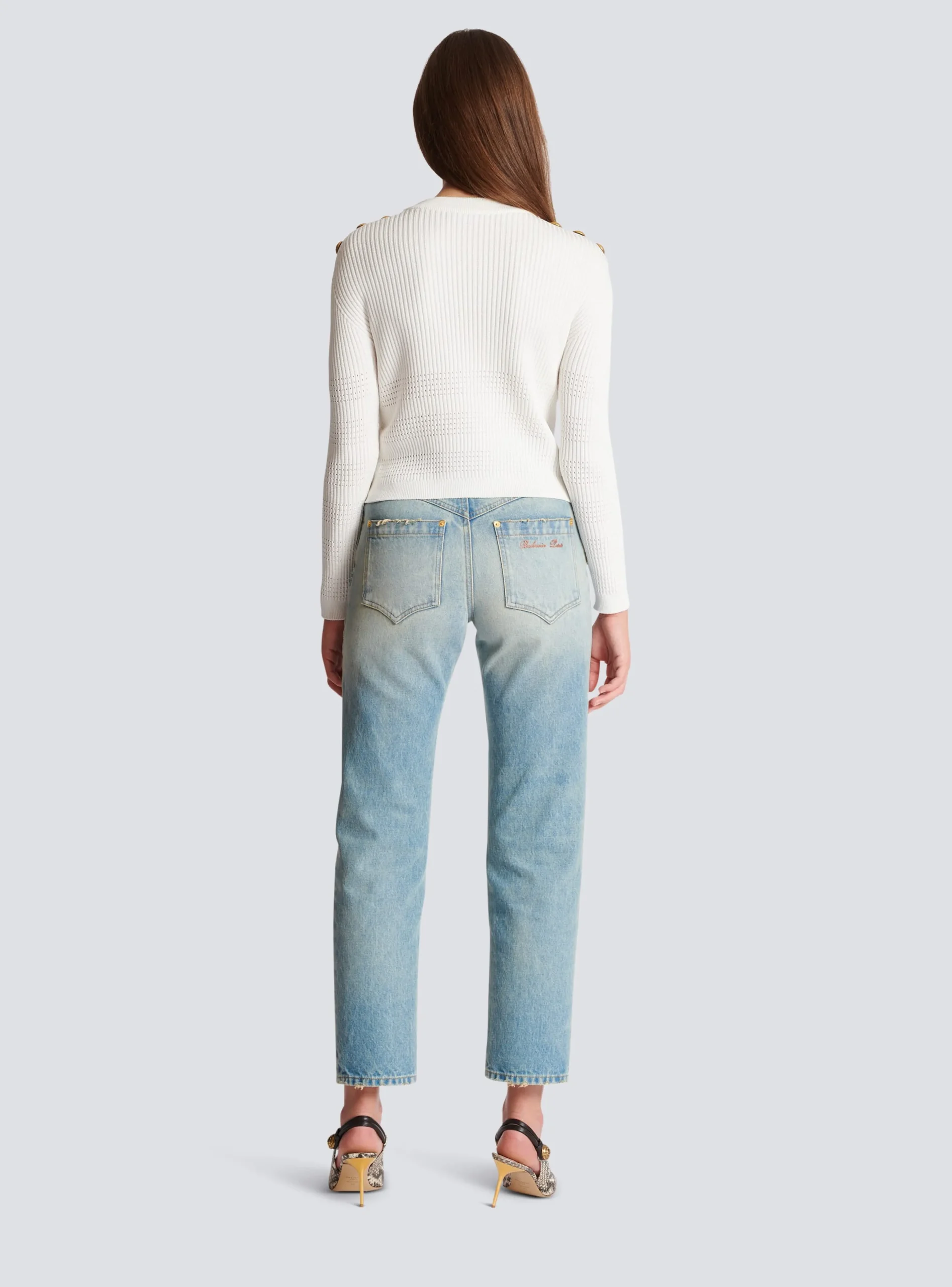 Signature Knit Jumper-Balmain Store