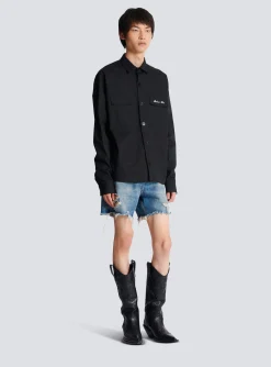 Signature Overshirt-Balmain Cheap