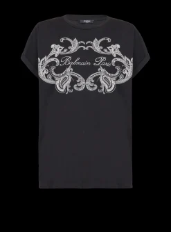 Signature Paisley T-shirt-Balmain Clearance