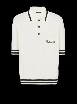 Signature Polo Shirt-Balmain Store