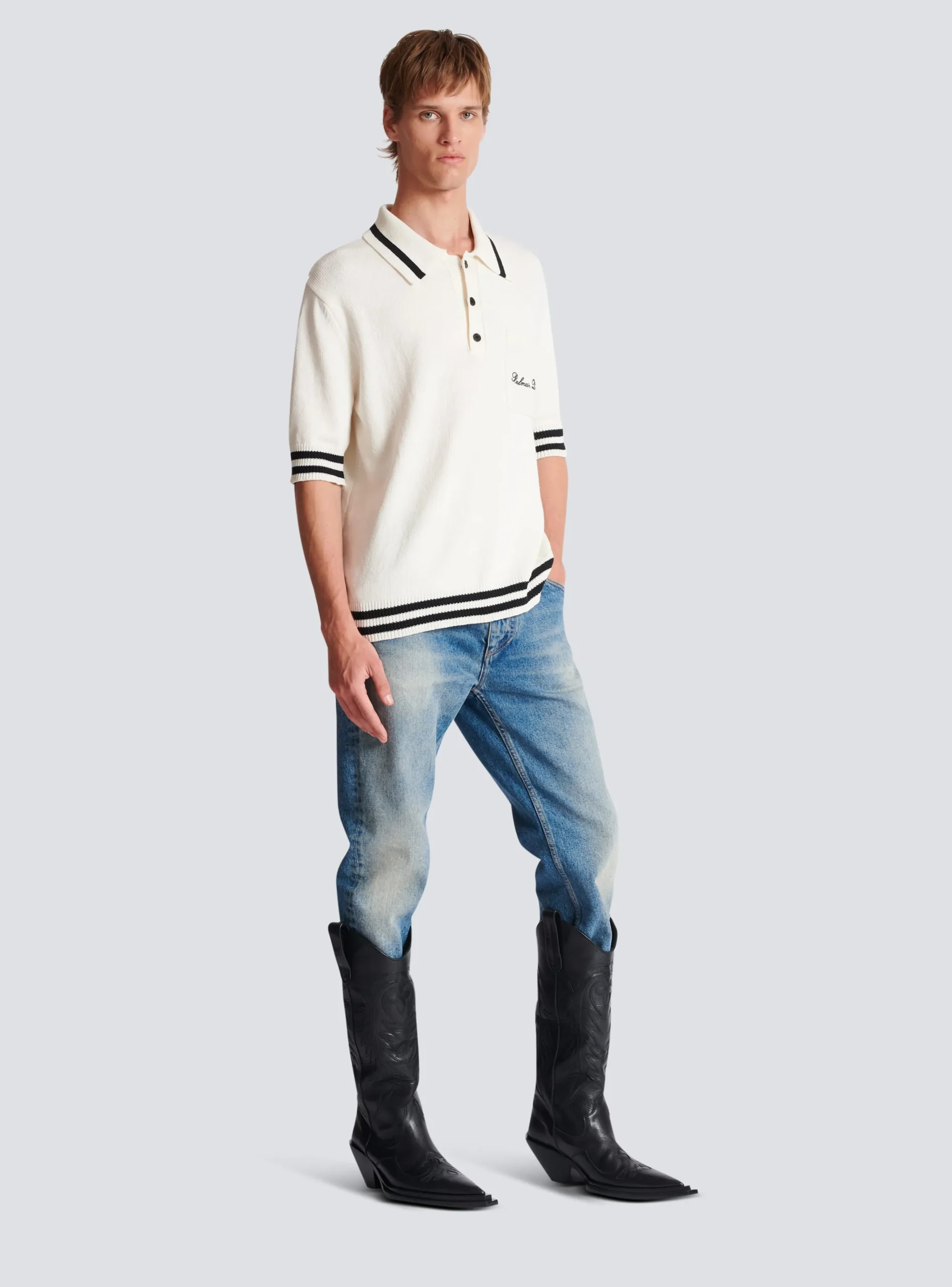 Signature Polo Shirt-Balmain Store