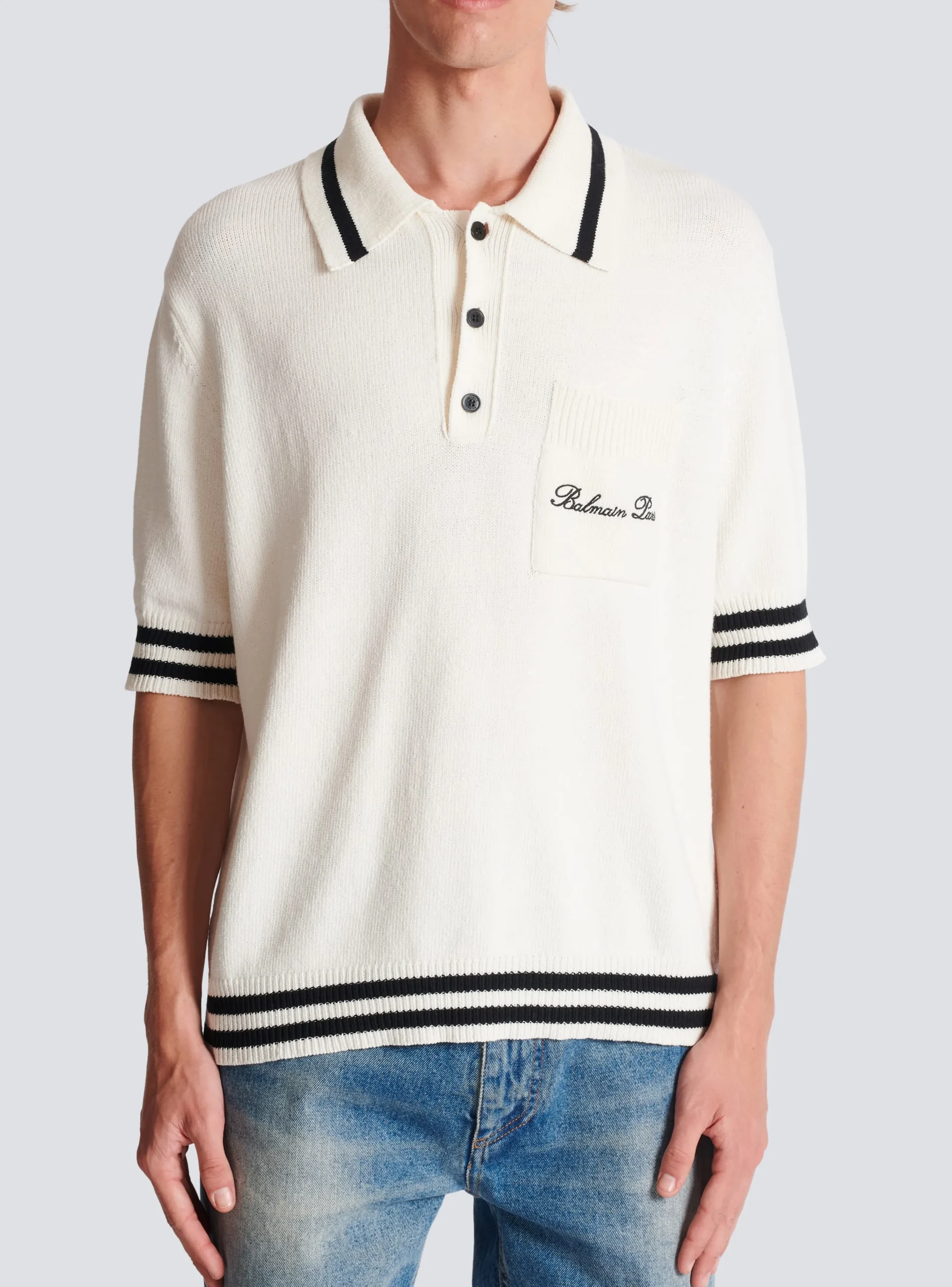 Signature Polo Shirt-Balmain Store