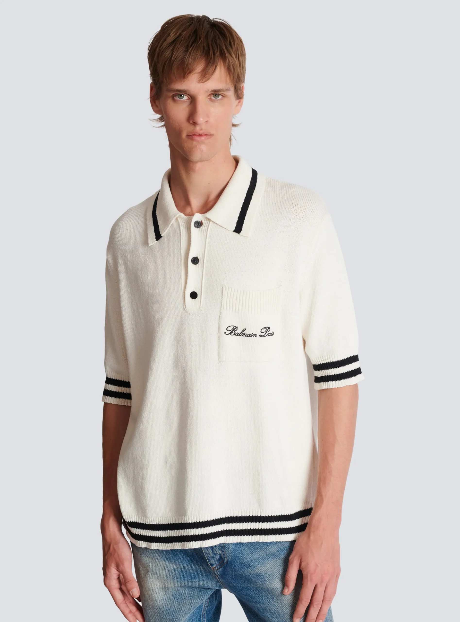 Signature Polo Shirt-Balmain Store
