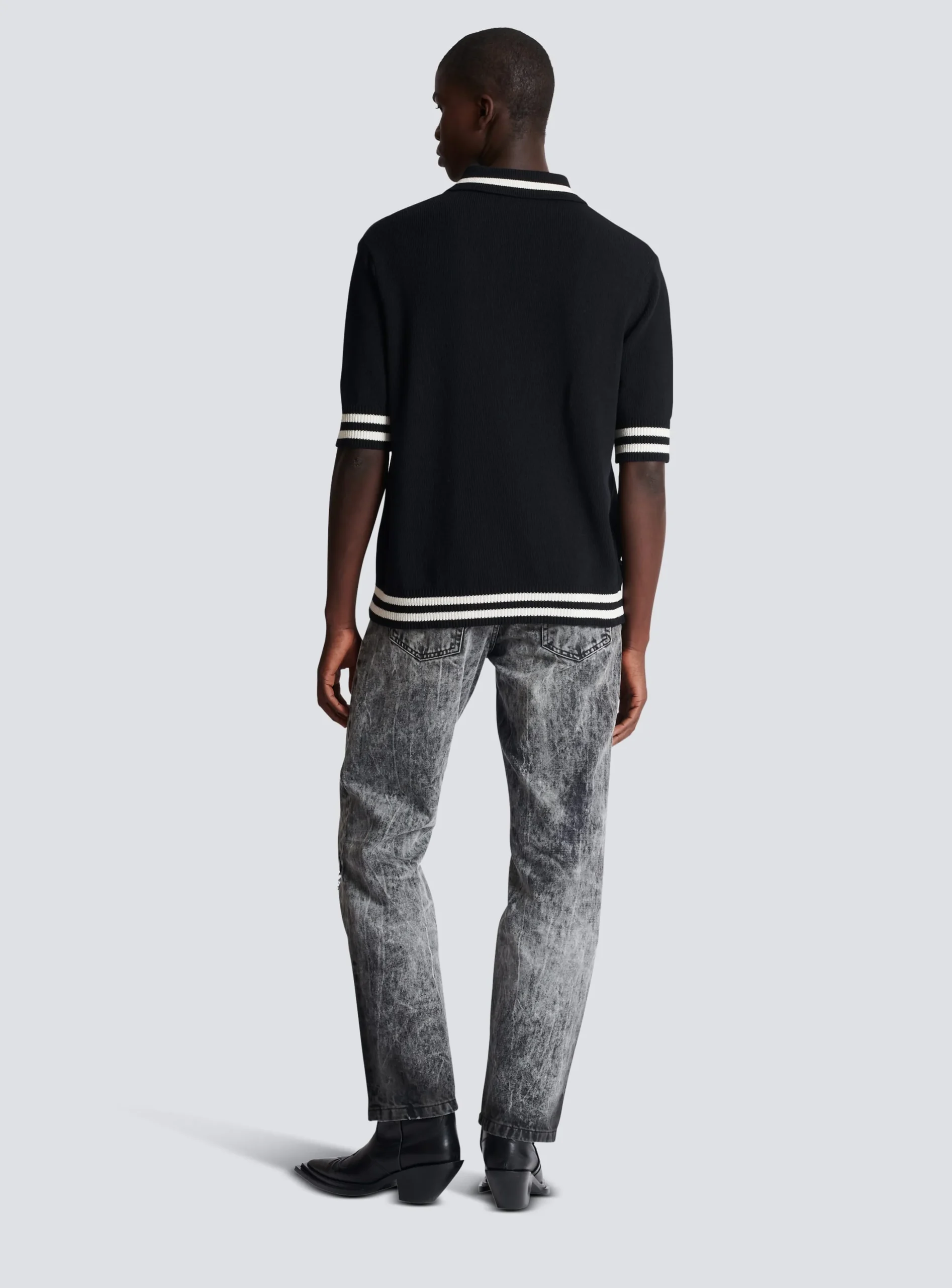 Signature Polo Shirt-Balmain Discount