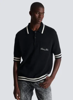 Signature Polo Shirt-Balmain Discount