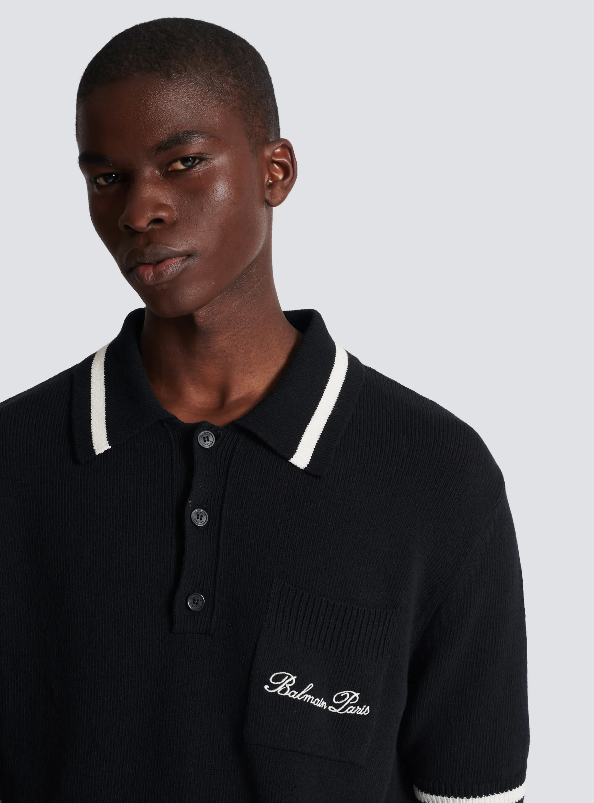 Signature Polo Shirt-Balmain Discount