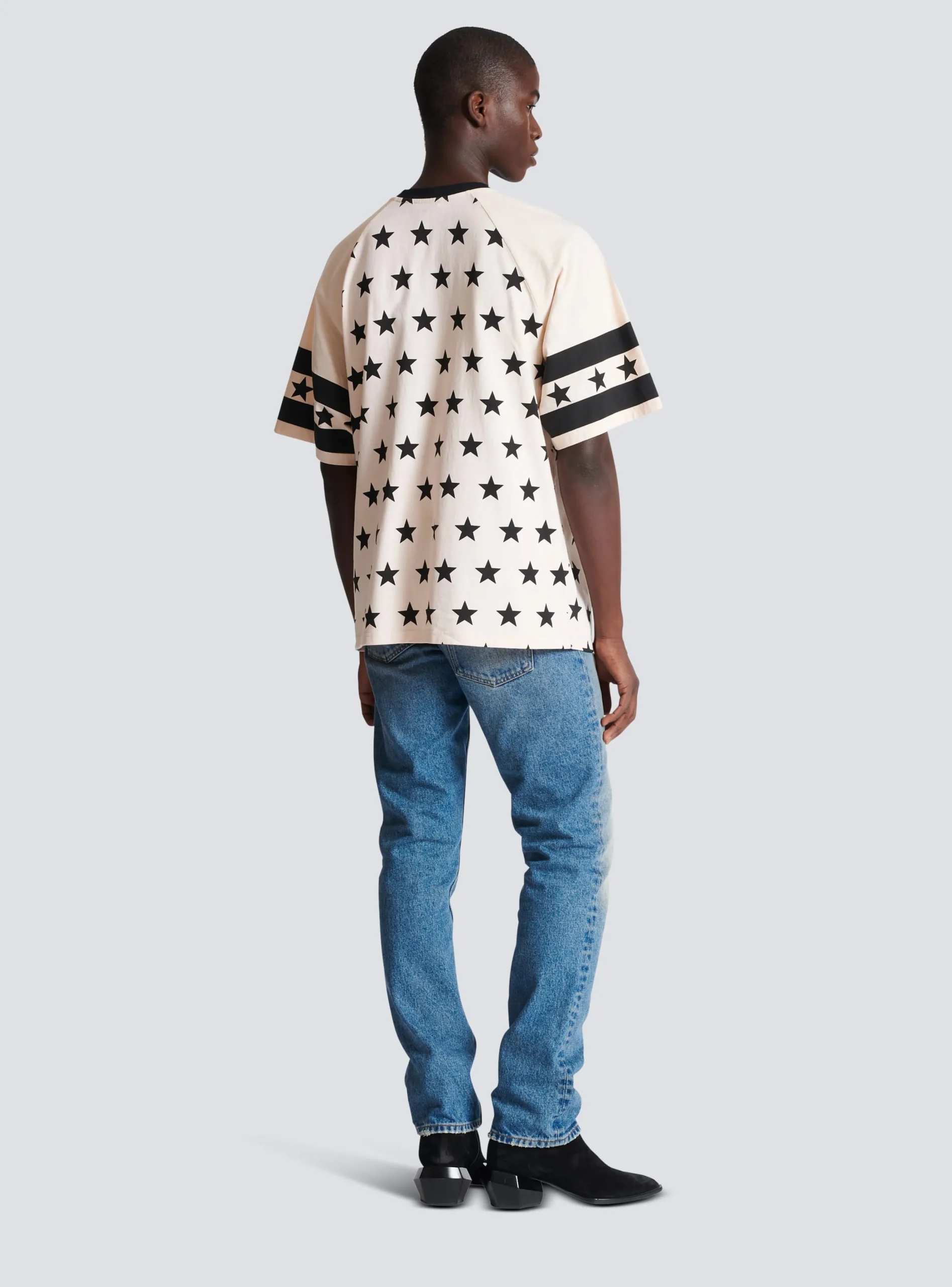Signature Stars T-shirt-Balmain Discount