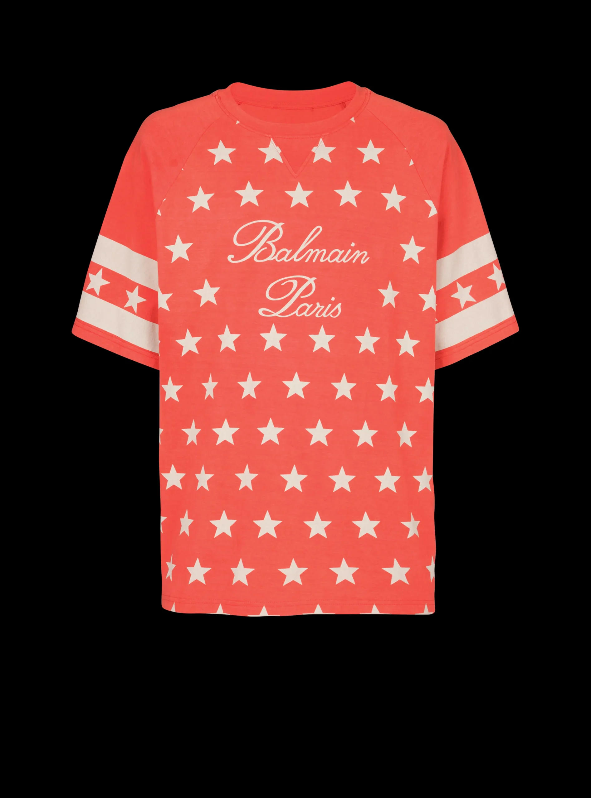 Signature Stars T-shirt-Balmain Best Sale