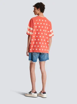 Signature Stars T-shirt-Balmain Best Sale