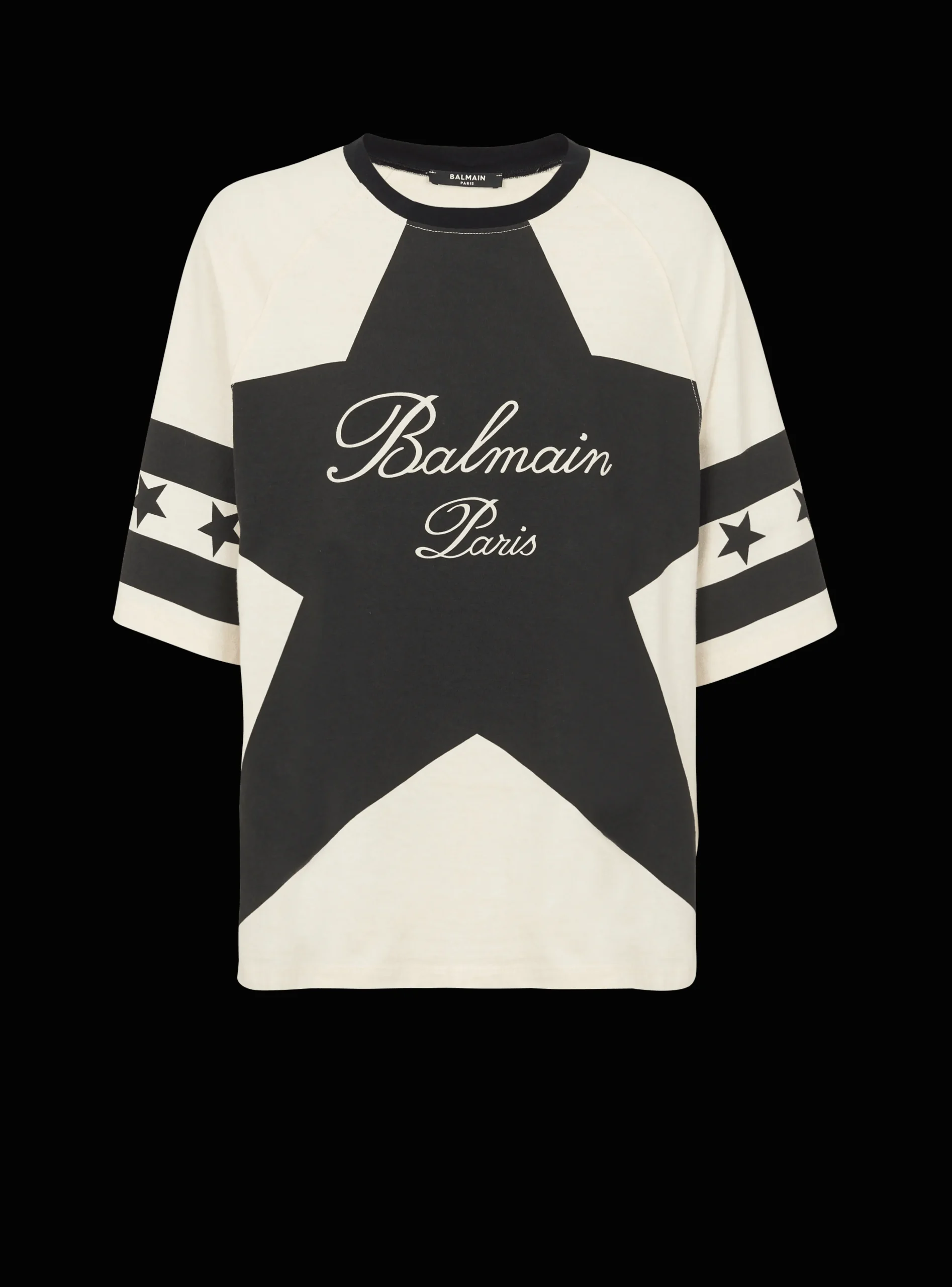 Signature Stars T-shirt-Balmain New