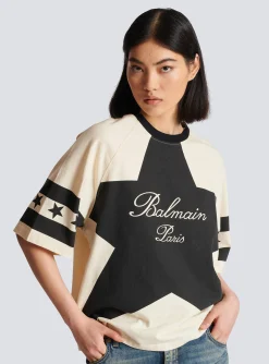 Signature Stars T-shirt-Balmain New