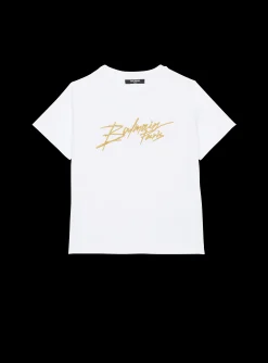 Signature T-shirt-Balmain Outlet