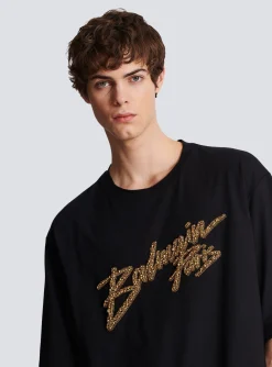 Signature T-shirt&nbsp;-Balmain Fashion