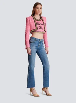 Signature Tweed And Chain Jacket-Balmain Hot