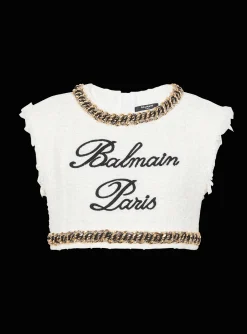 Signature Tweed Tank Top-Balmain Hot