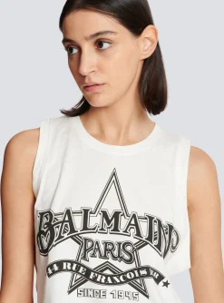 Western Tank Top-Balmain Flash Sale