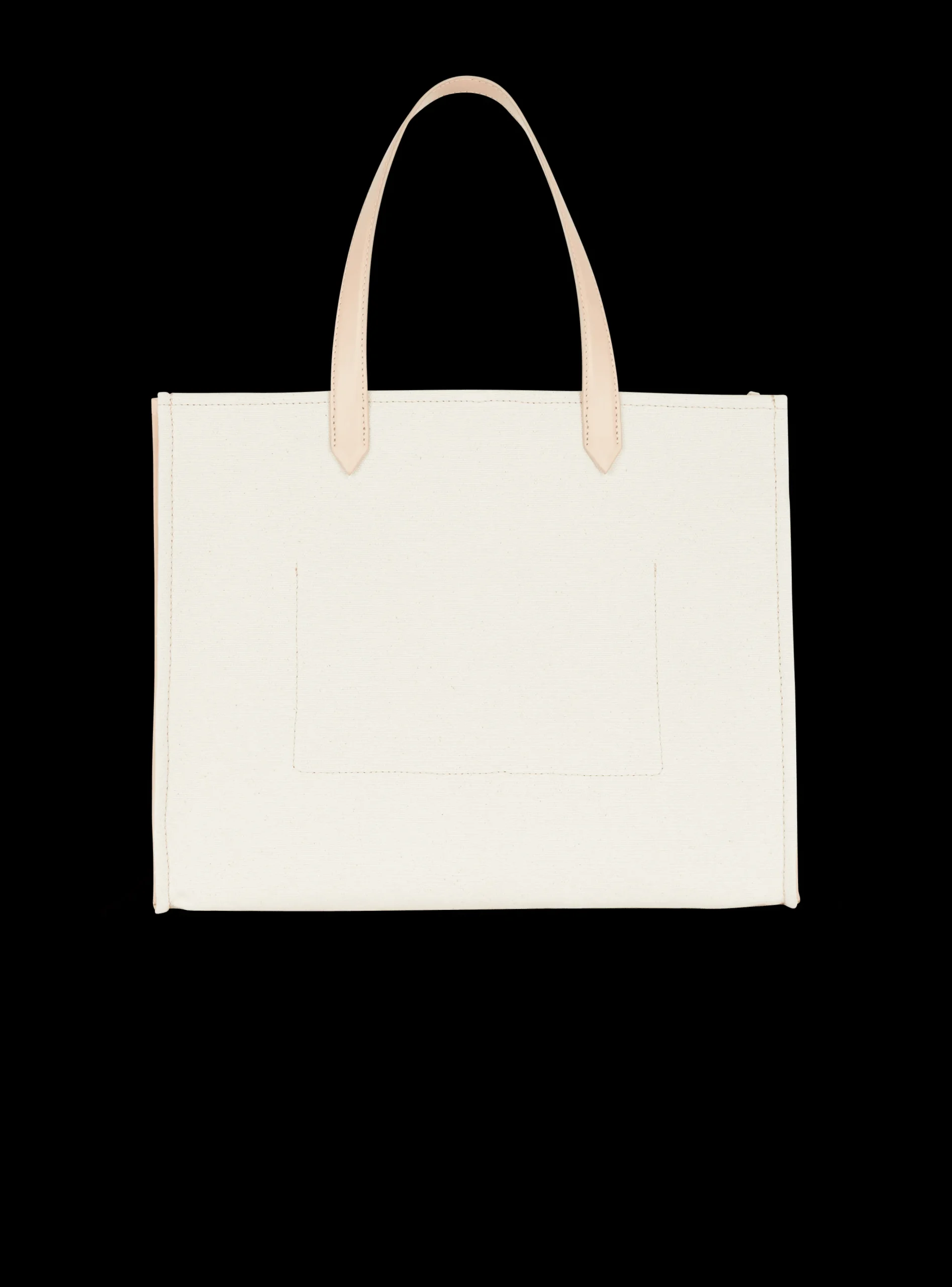 B-Army 42 Canvas And Smooth Leather Tote Bag-Balmain Online