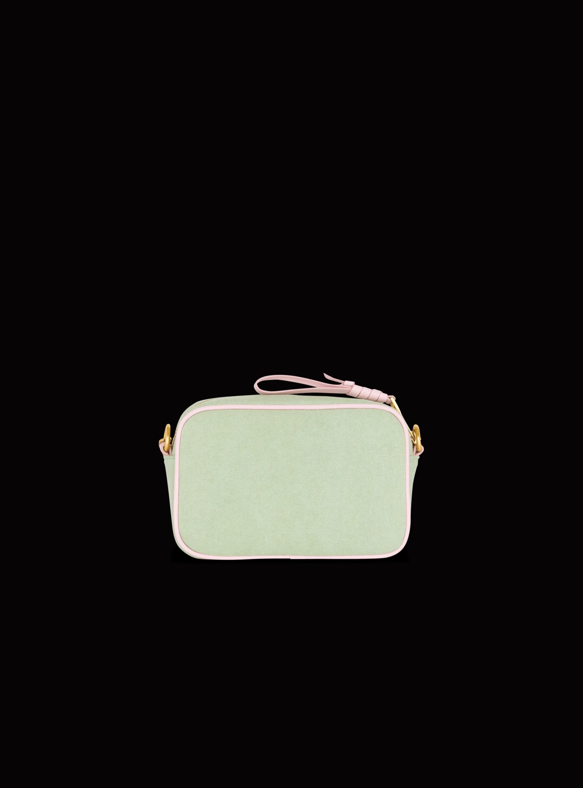 B-Army Camera Case In Canvas And Leather-Balmain Cheap