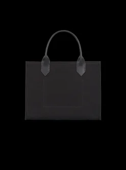 B-Army Canvas And Leather Tote Bag-Balmain Online