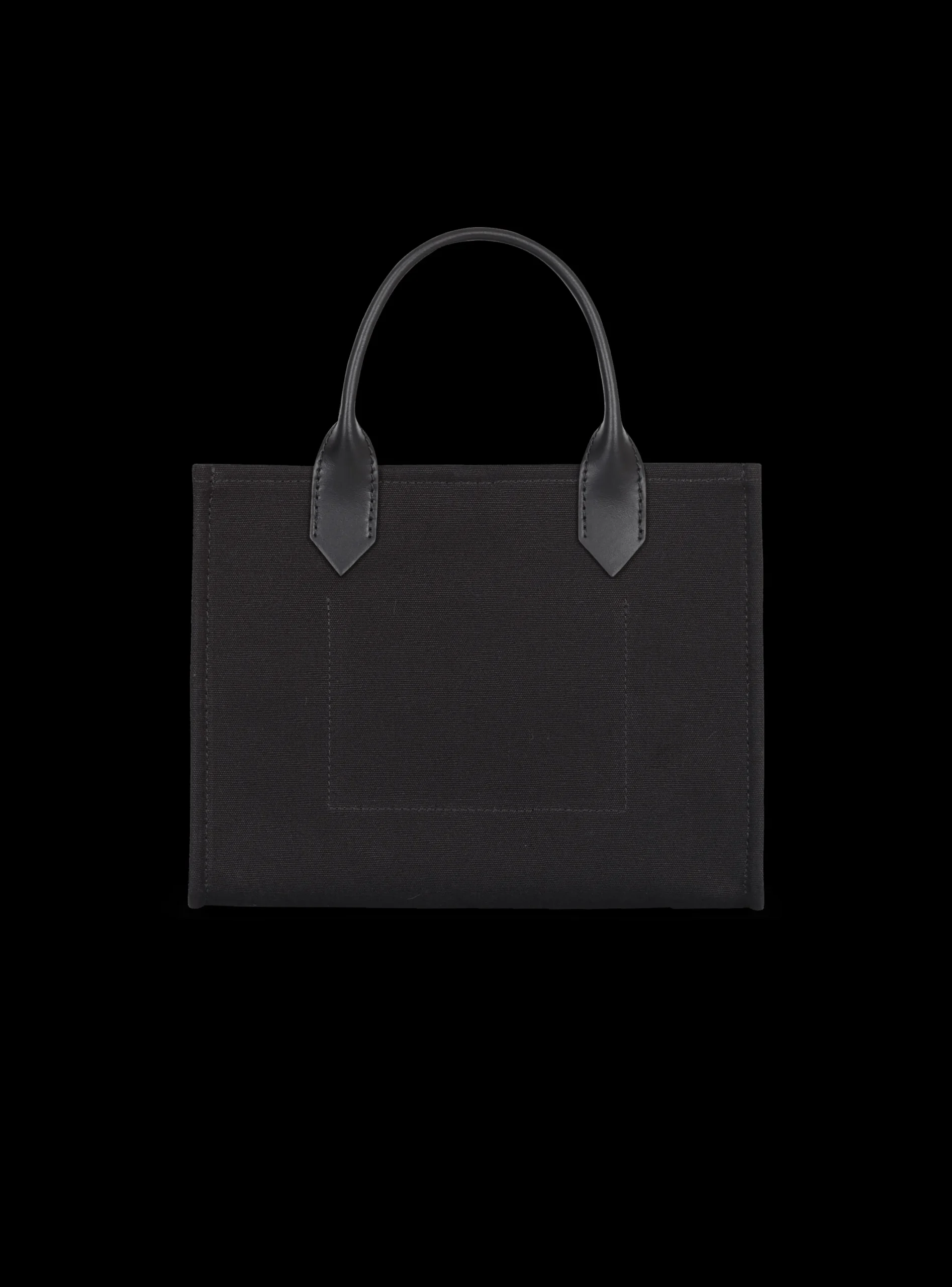 B-Army Canvas And Leather Tote Bag-Balmain Online