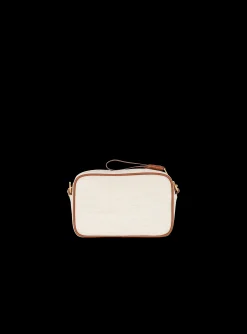 B-Army Canvas And Leather Clutch-Balmain Sale