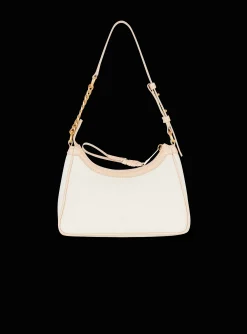 B-Army Canvas And Leather Handbag-Balmain Shop