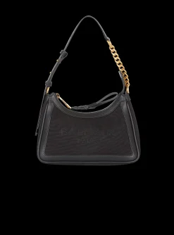 B-Army Canvas And Leather Handbag-Balmain Outlet