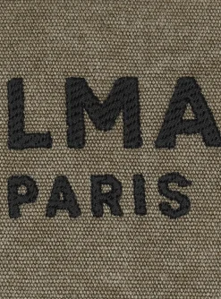 B-Army Canvas Bag With Leather Inserts-Balmain Sale