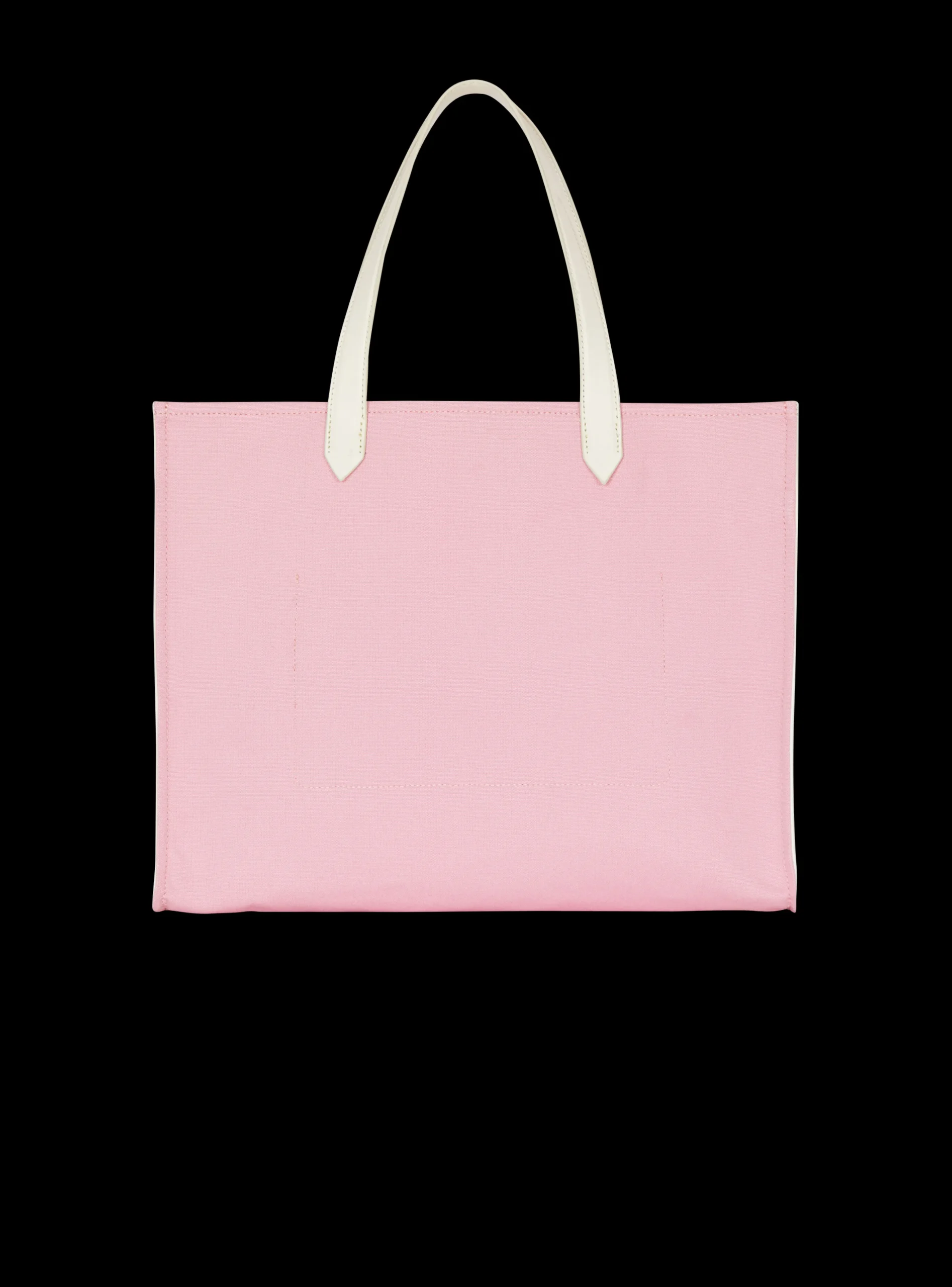 B-Army Medium Canvas And Leather Tote Bag-Balmain New