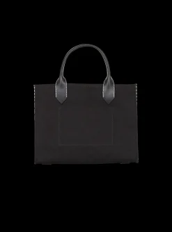 B-Army Monogrammed Canvas And Smooth Leather Tote Bag-Balmain Sale