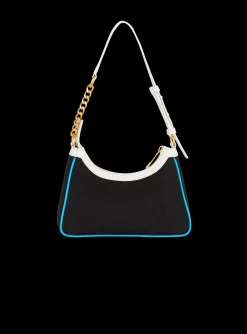 B-Army Shoulder Bag In Calfskin And Printed Postcard Canvas-Balmain Flash Sale