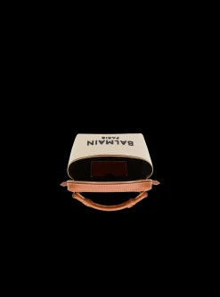 B-Army Vanity Case In Canvas And Leather-Balmain Hot