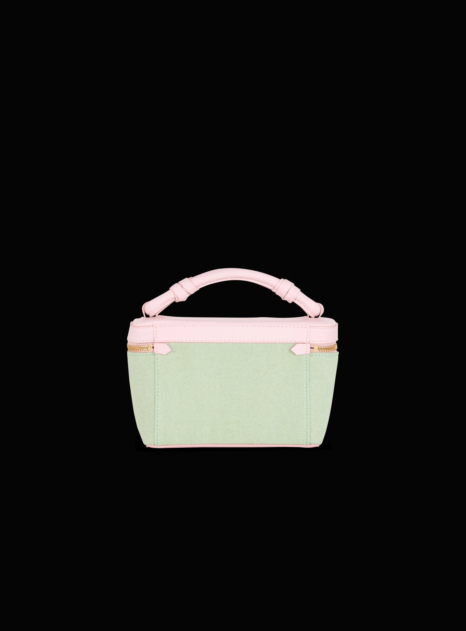 B-Army Vanity Case In Canvas And Leather-Balmain Online