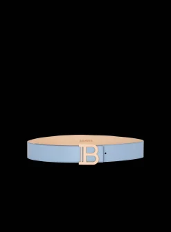 B-Belt In Calfskin-Balmain Discount