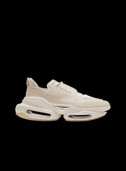 B-Bold Low-top Trainers In Neoprene And Suede-Balmain Flash Sale