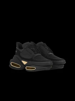 B-Bold Low-top Trainers In Neoprene And Suede-Balmain Outlet