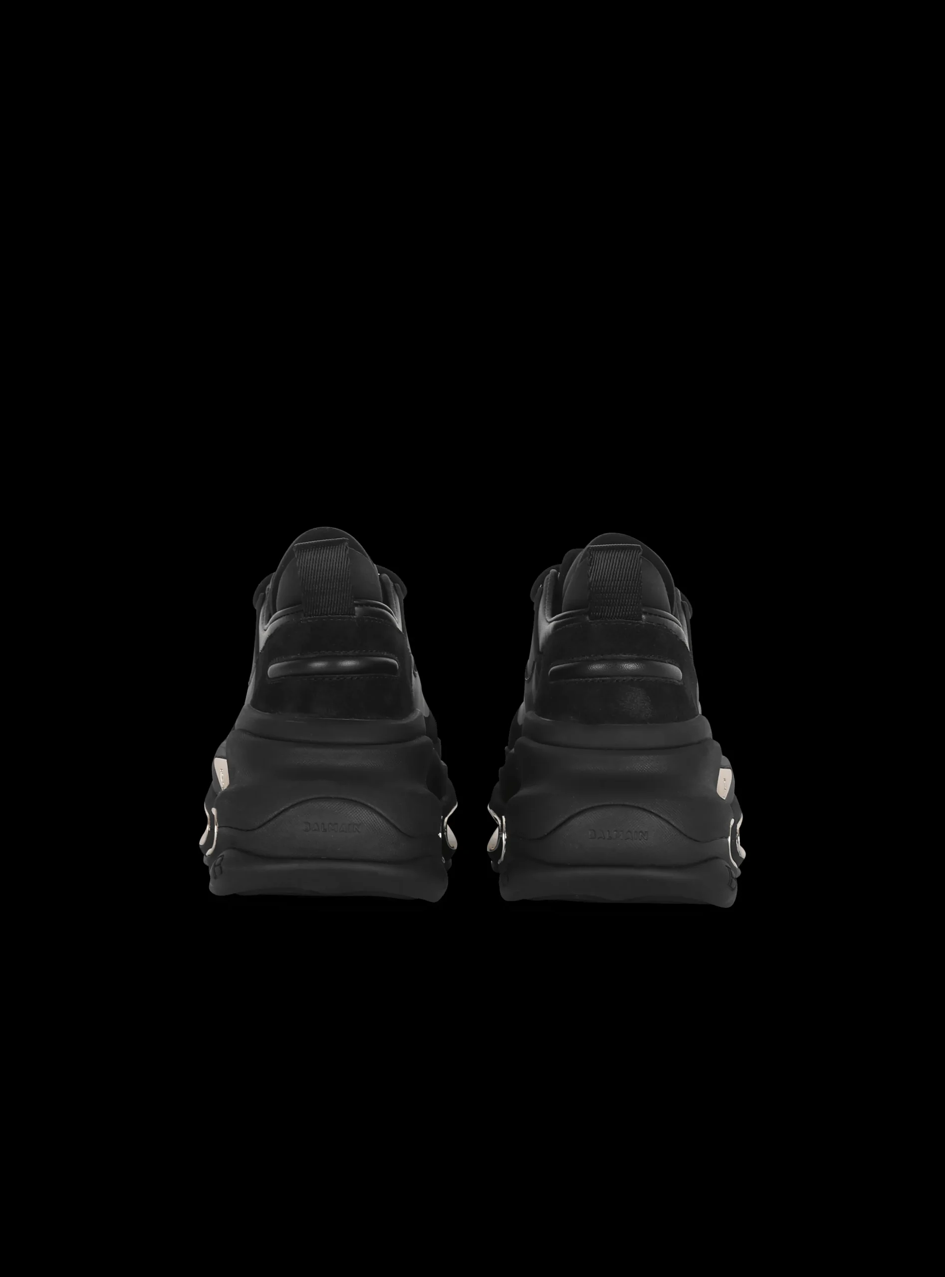 B-Bold Low-top Trainers In Neoprene And Suede-Balmain Outlet