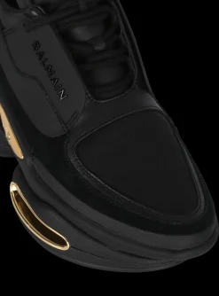 B-Bold Low-top Trainers In Neoprene And Suede-Balmain Outlet