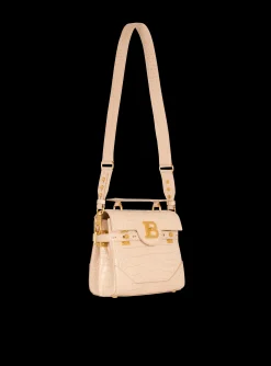B-Buzz 23 Bag In Crocodile-embossed Calfskin-Balmain Cheap