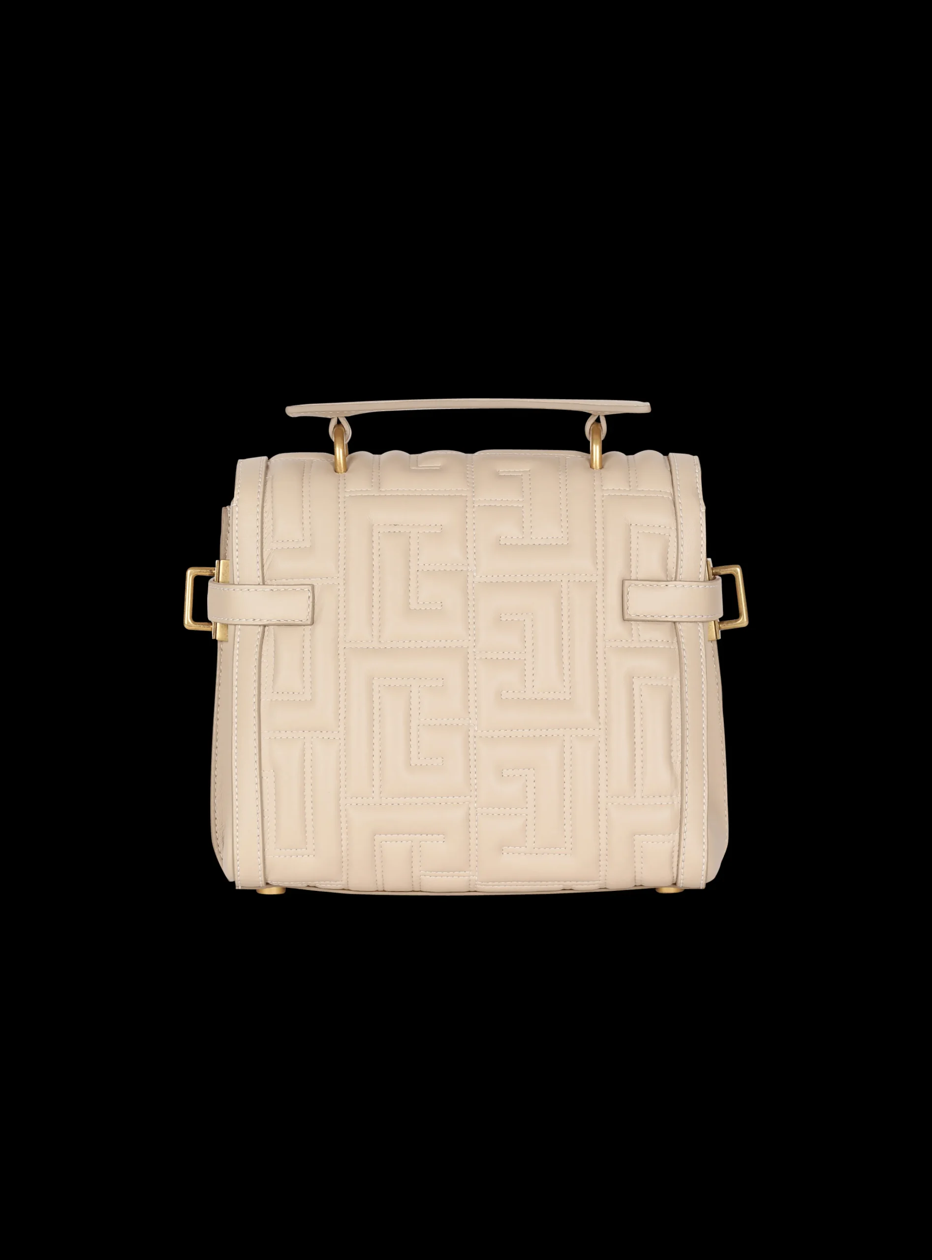 B-Buzz 23 Bag In Monogram Quilted Leather-Balmain Sale