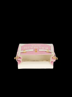 B-Buzz 23 Canvas And Leather Bag-Balmain Flash Sale