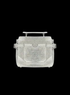B-Buzz 23 Faded denim Bag-Balmain Sale