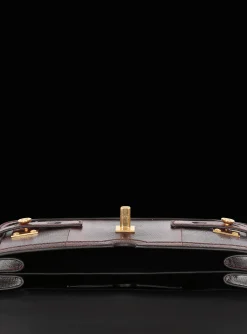 B-Buzz 24 Karung Leather Bag-Balmain Cheap